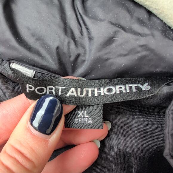 Port Authority Lined Hooded Winter Coat Men's Size XL - Picture 5 of 11